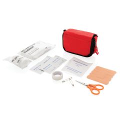 First aid set in pouch