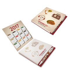 BIC® 150 mm x 150 mm Booklet with Pen Loop