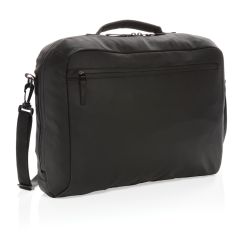 Fashion black 15.6" laptop bag PVC free