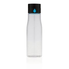 Aqua hydration tracking tritan bottle