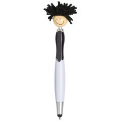 Mop Head stylus ballpoint pen