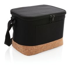 Two tone cooler bag with cork detail