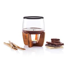 Cocoa chocolate fondue set