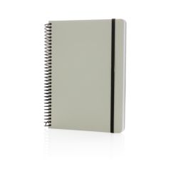 Deluxe A5 notebook with spiral ring