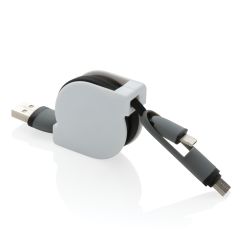 3-in-1 retractable cable