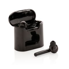 Liberty wireless earbuds in charging case