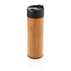 Bogota vacuum bamboo coffee mug