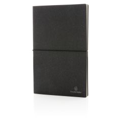 A5 recycled leather notebook