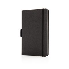 Deluxe A5 notebook with pen holder