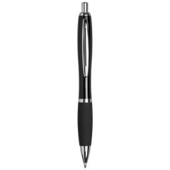 Metal curvy ballpoint pen-BK