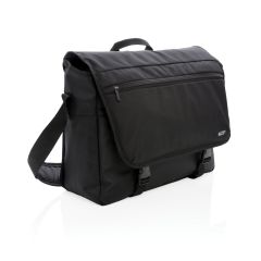 Swiss Peak RFID 15" laptop messenger bag PVC free