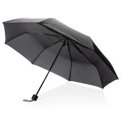 21" manual open umbrella with tote bag